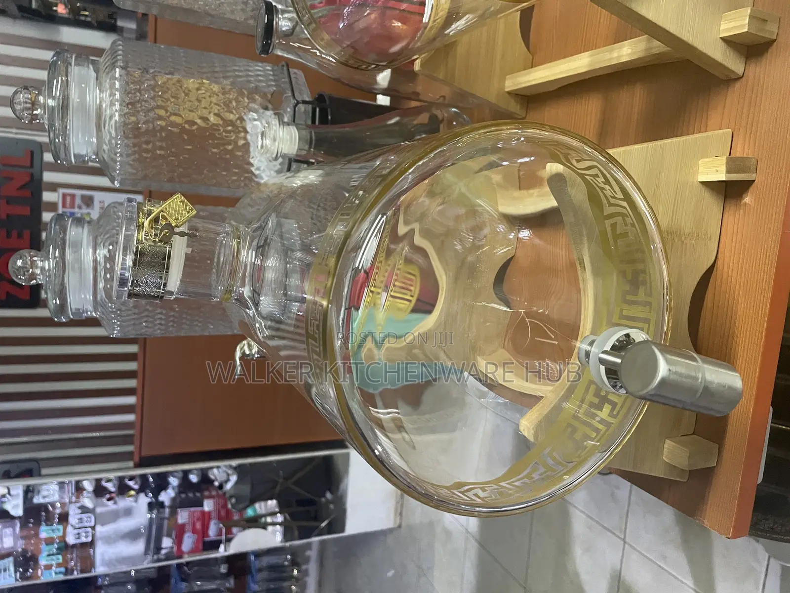 5L Classic Glass Juice Dispenser