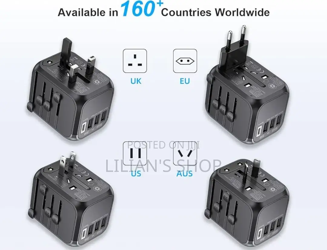Go Des Universal Travel Adapter