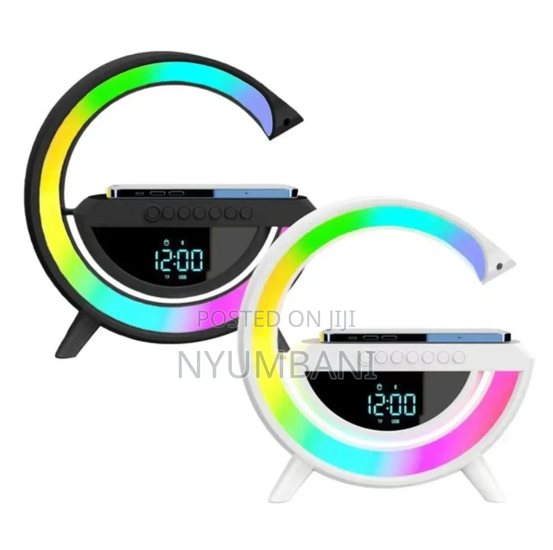 2 in 1 Fast Wireless Charger With Alarm Clock