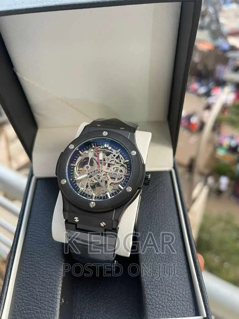 Automatic, Mechanical, Water Resistant Black Hublot Watch