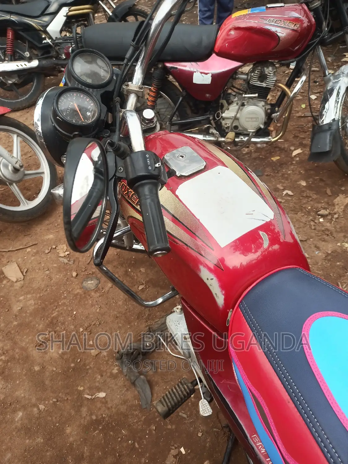 Bajaj Boxer 2015 Red