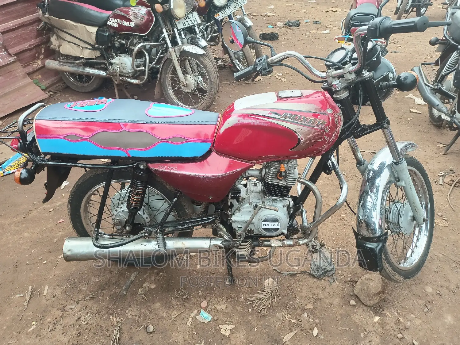 Bajaj Boxer 2015 Red