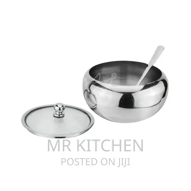 Metallic Sugar Bowl