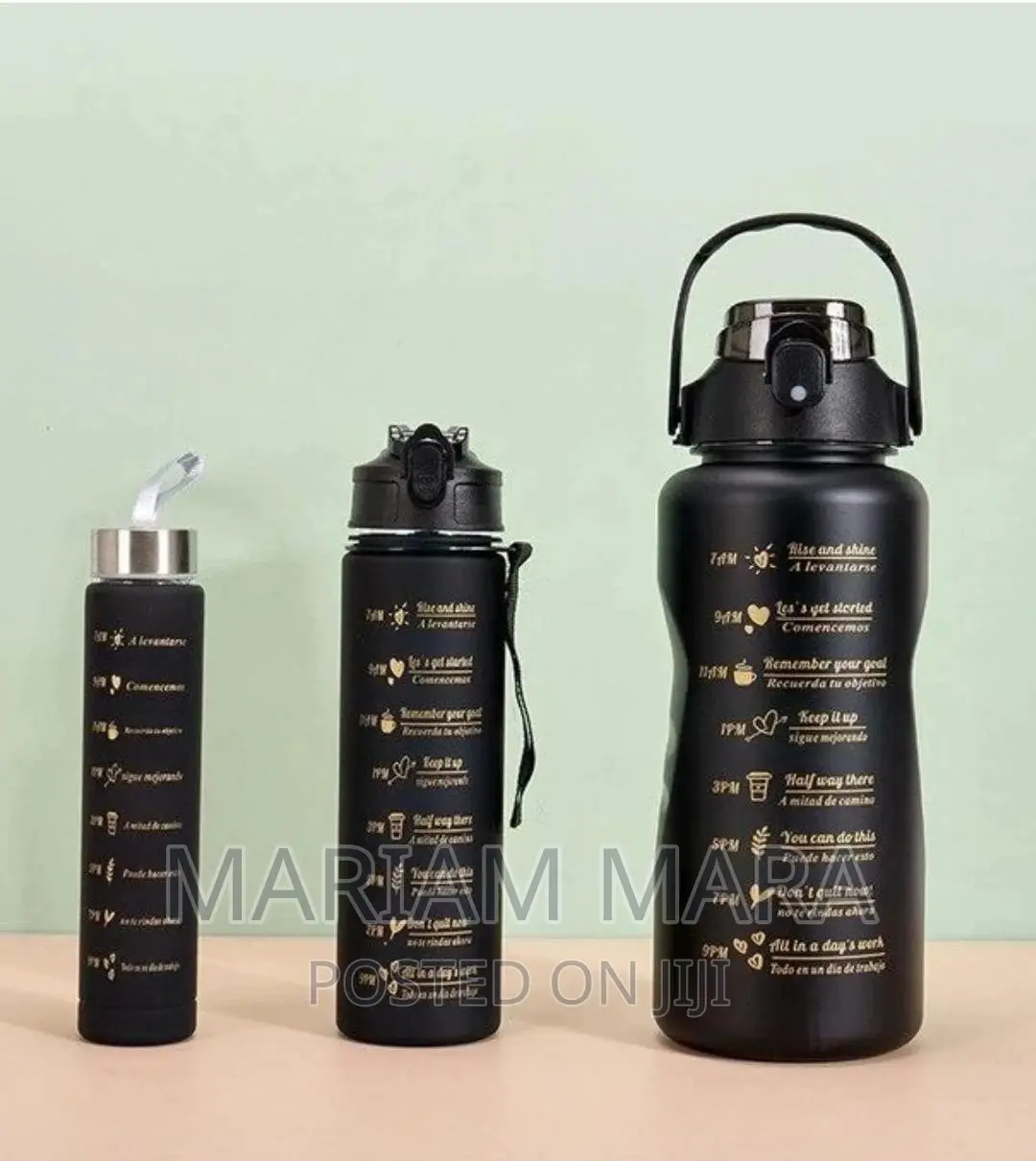 Water Bottle 3 Pieces/ Set of Drinking Water Bottles