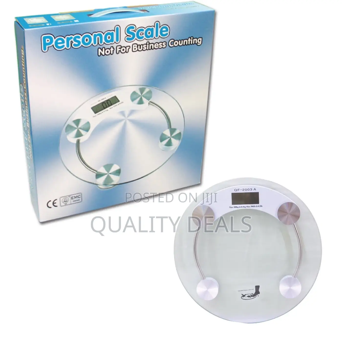 Personal Thick Glass Digital Scale