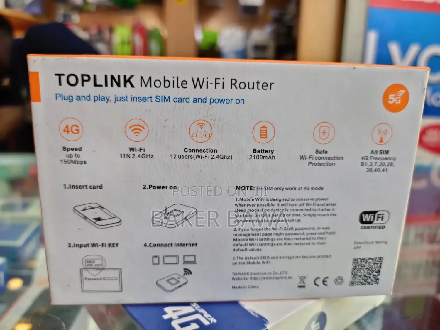 Top Link Mobile Mifi Unlocked