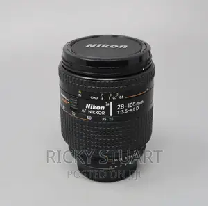 Nikon 28-105mm F/3.5-4.5d Autofocus Zoom Nikkor Lens