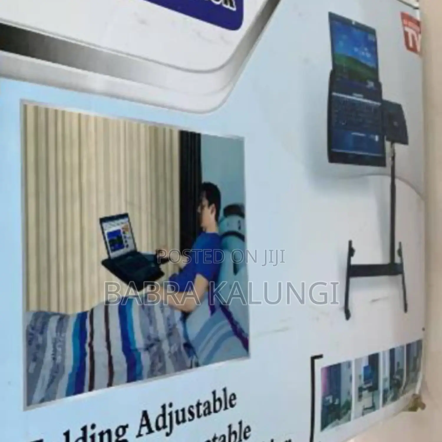 Folding Adjustable Laptop Table