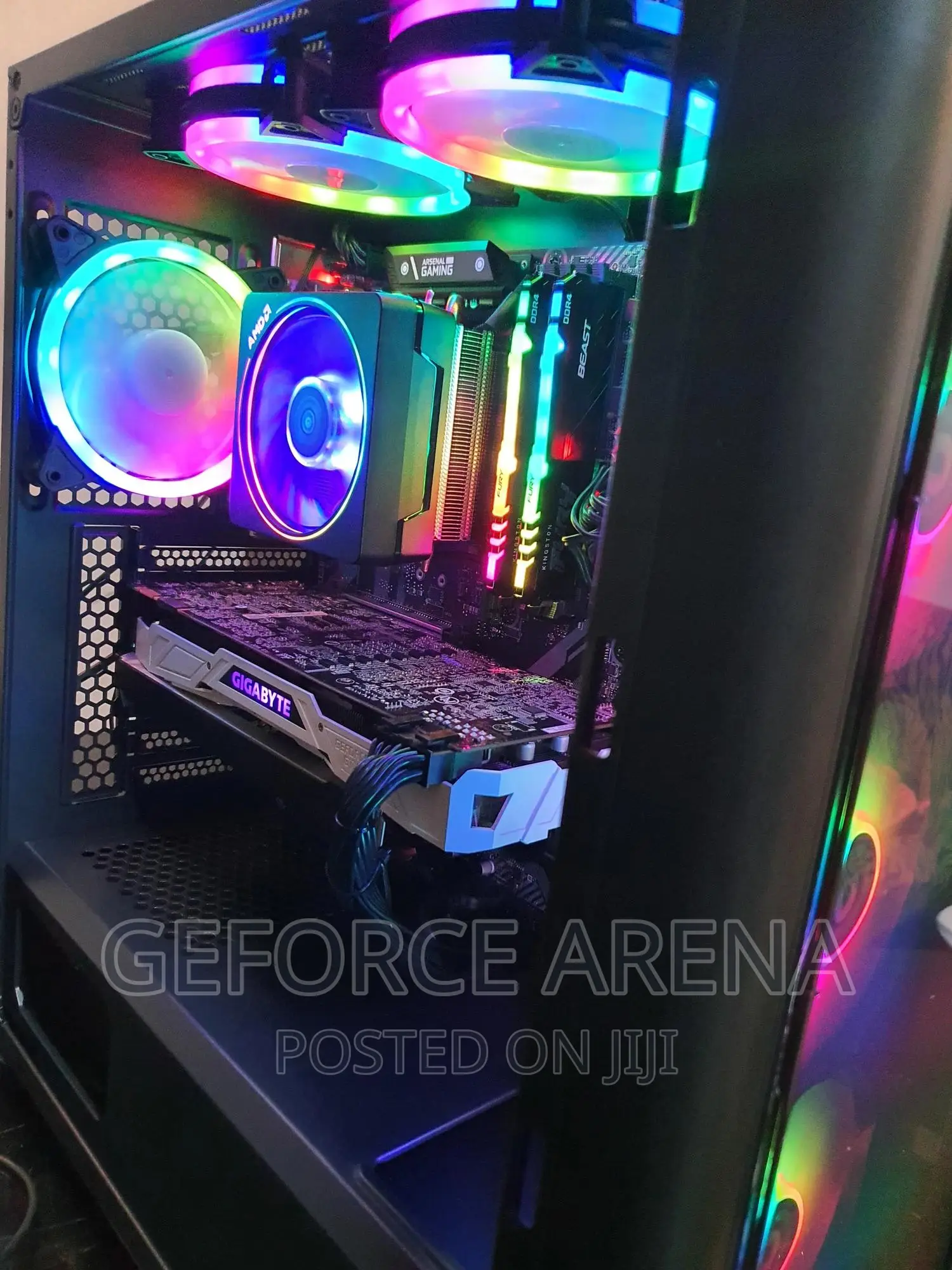 New Desktop Computer MSI model 32GB AMD Ryzen 5 HDD+SSD 2T