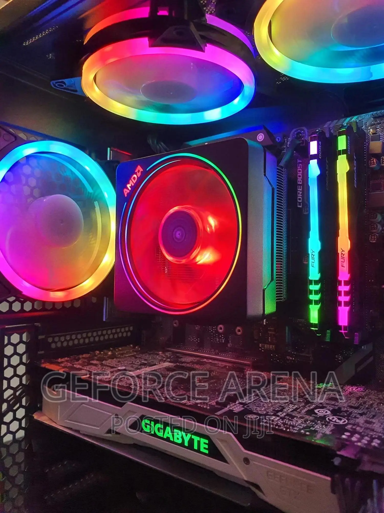 New Desktop Computer MSI model 32GB AMD Ryzen 5 HDD+SSD 2T