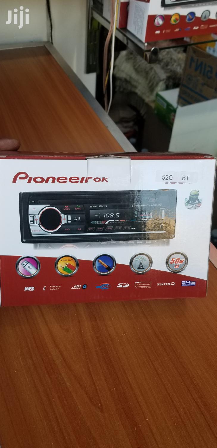 Pioneer Singel Din Radio With Bluetooth