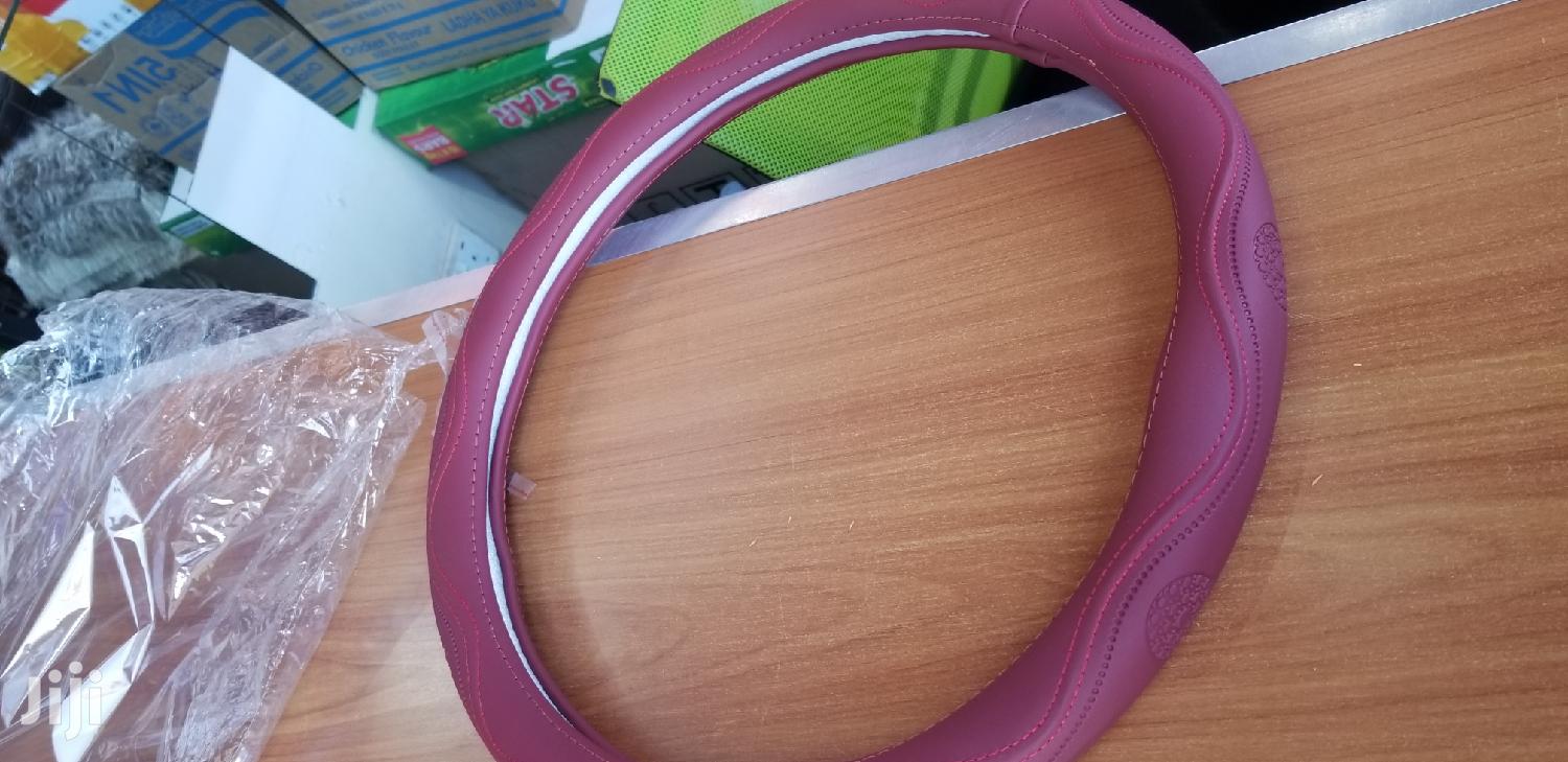 Steering Cover Leather And Soft