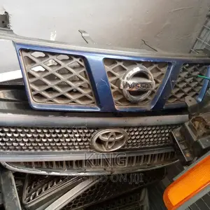 Photo - Nissan and Toyota Front Grilles.