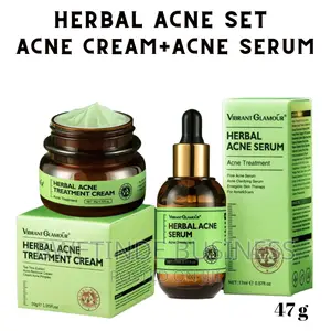 Photo - Herbal Acne Treatment Set (Acne Serum + Acne Cream 30g)