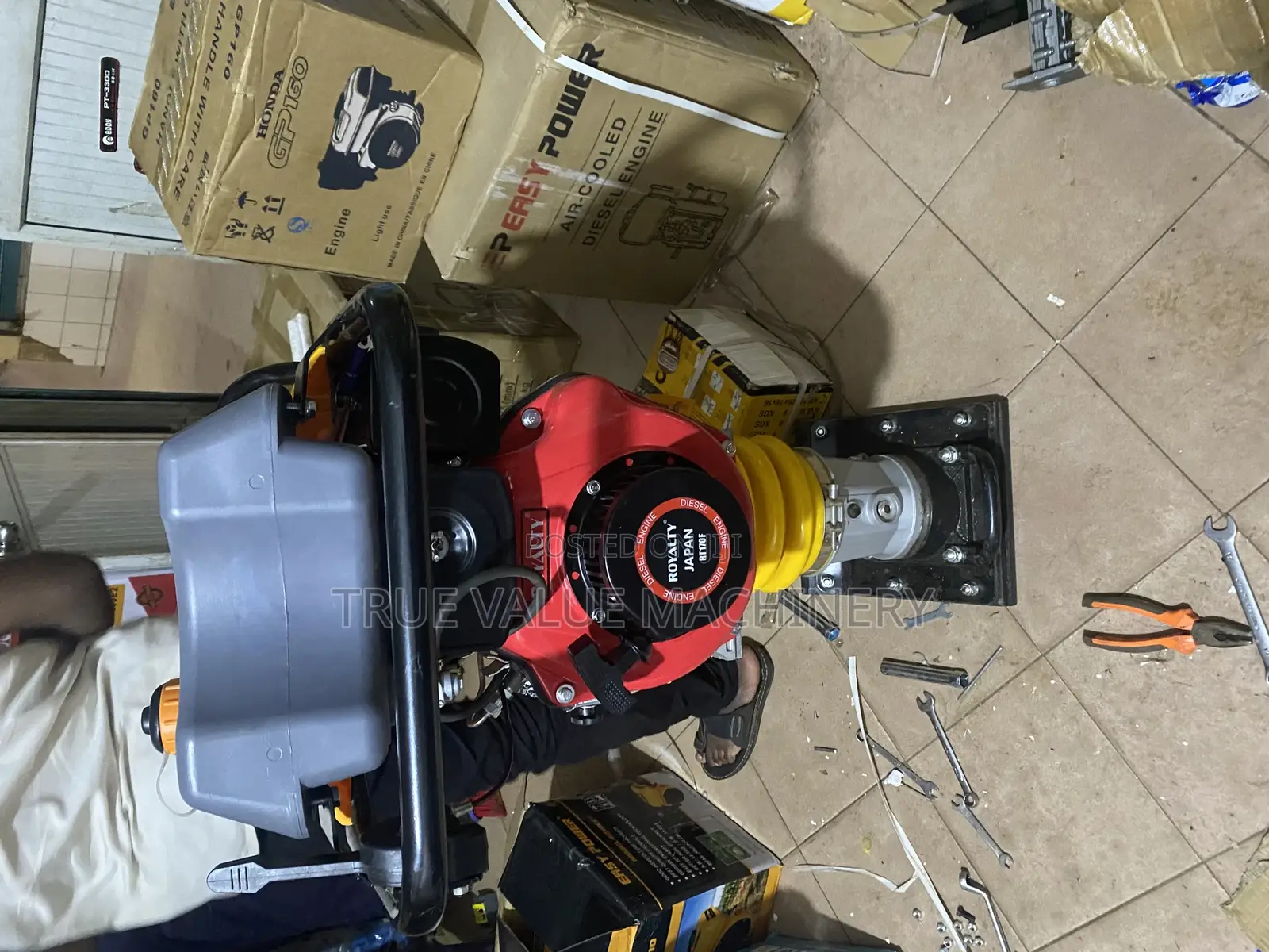 Diesel Tamping Rammer/ Jumping Compactor
