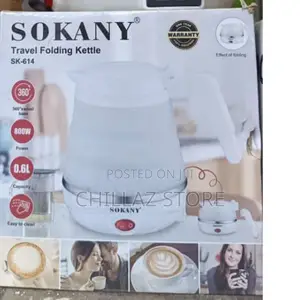 Sokany Travel Folding Kettle.