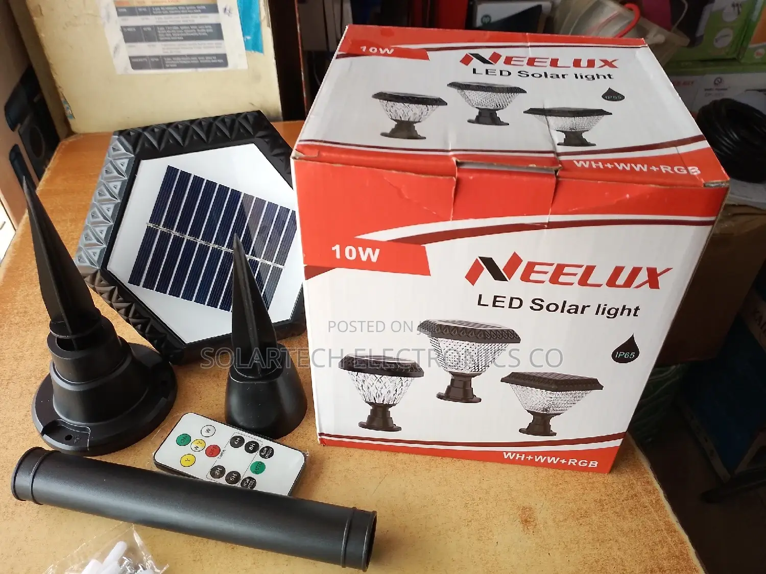 LED Solar Compound Lights