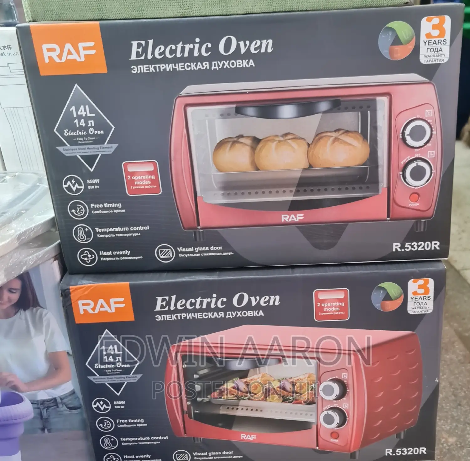 Mini Electric Oven 14L