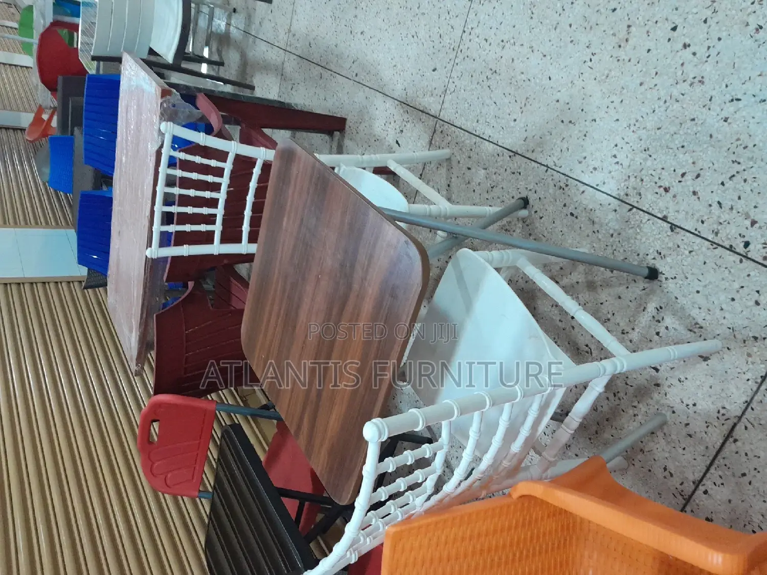 Two Seater Dining Table With Two Chairs.