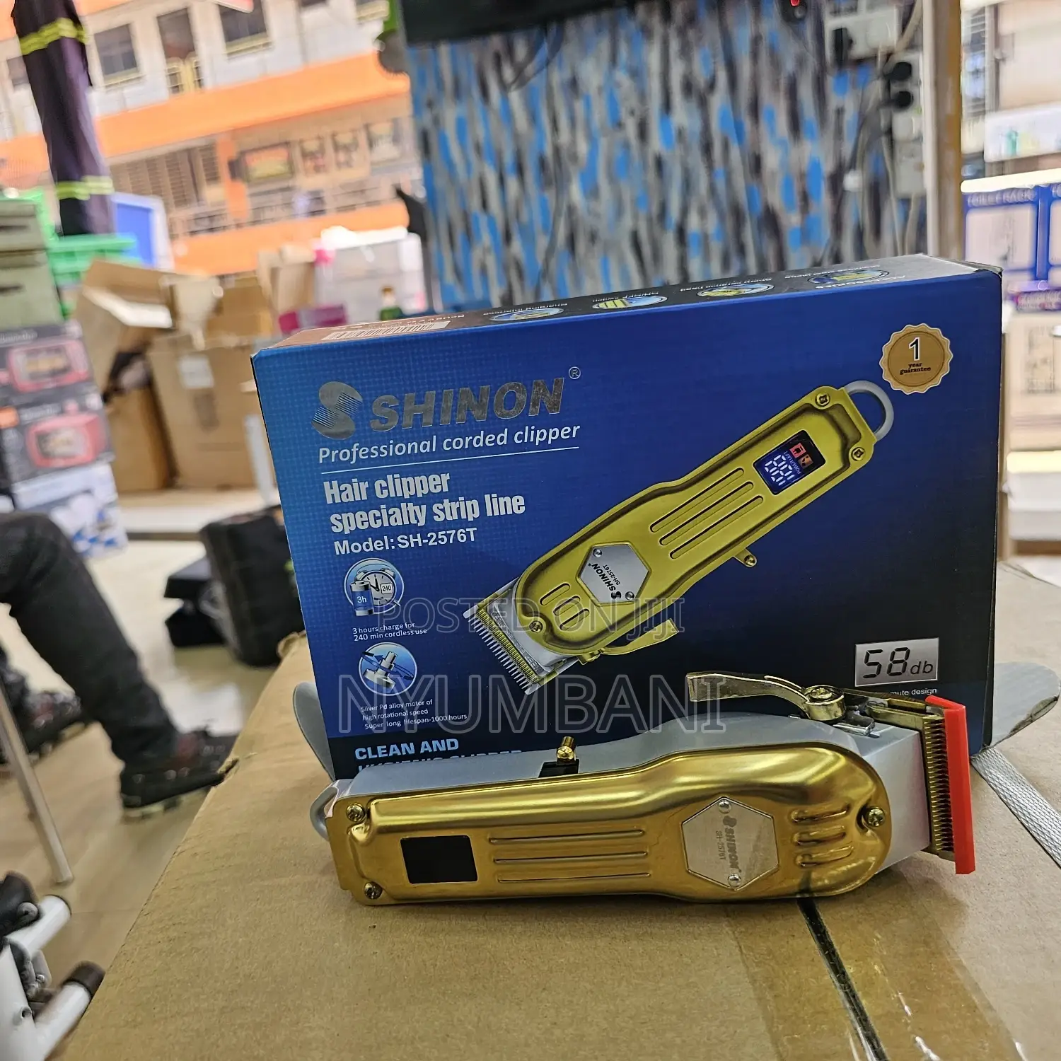 Hair Clipper Rechargeable Shinon