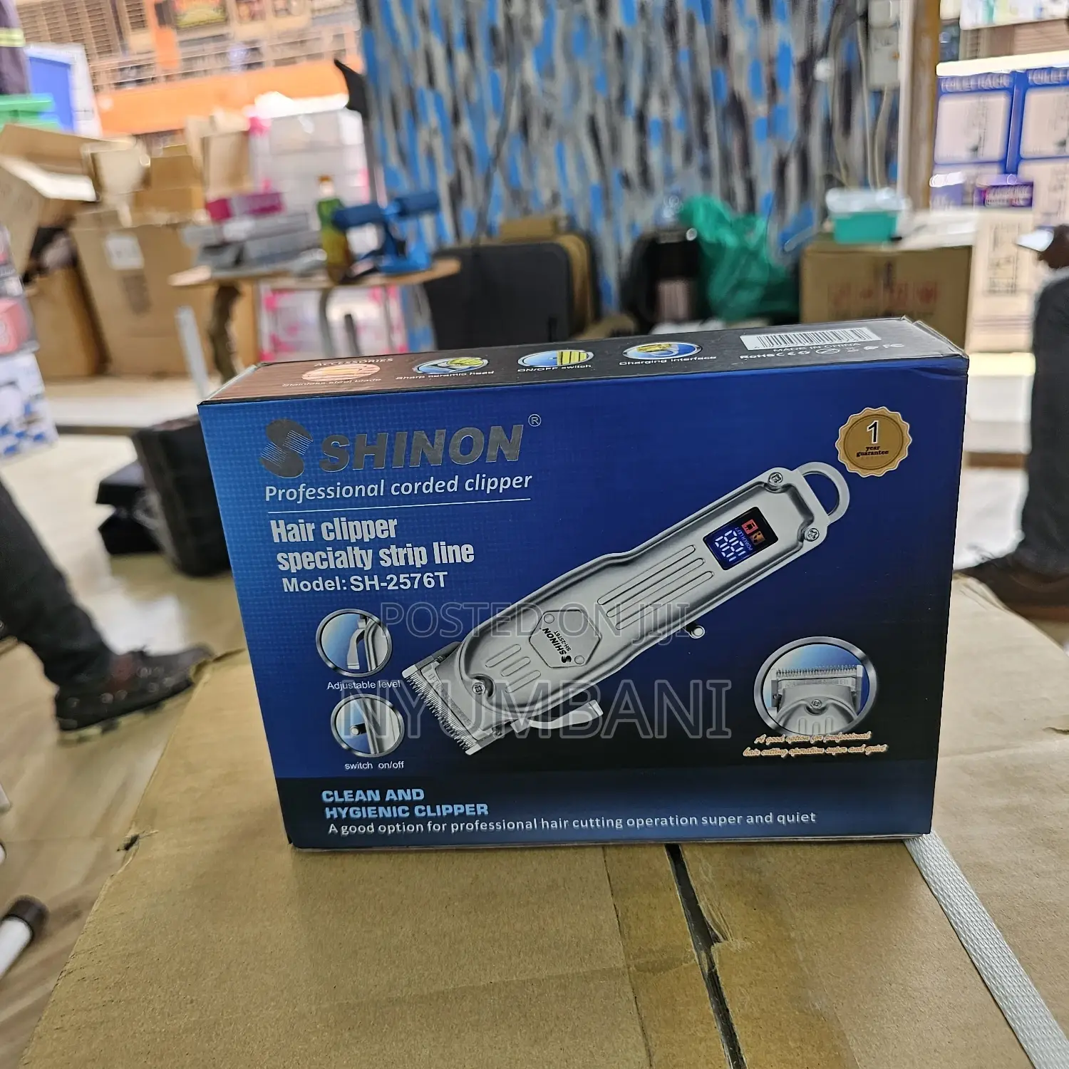 Hair Clipper Rechargeable Shinon