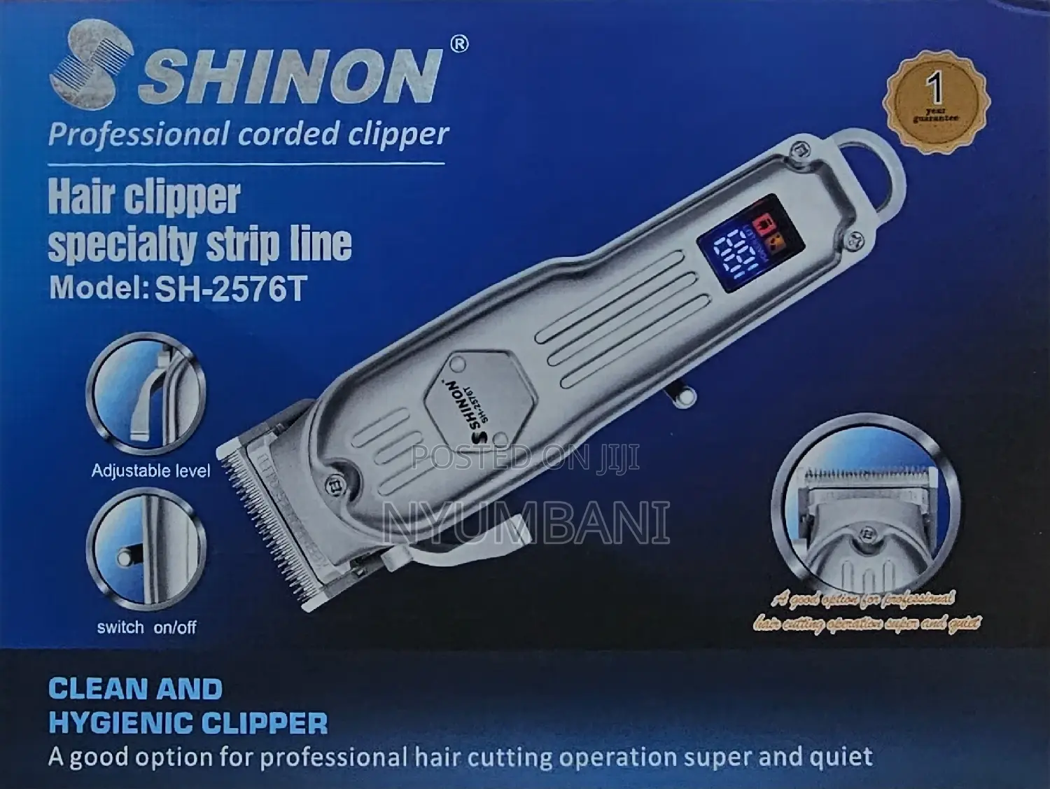 Hair Clipper Rechargeable Shinon