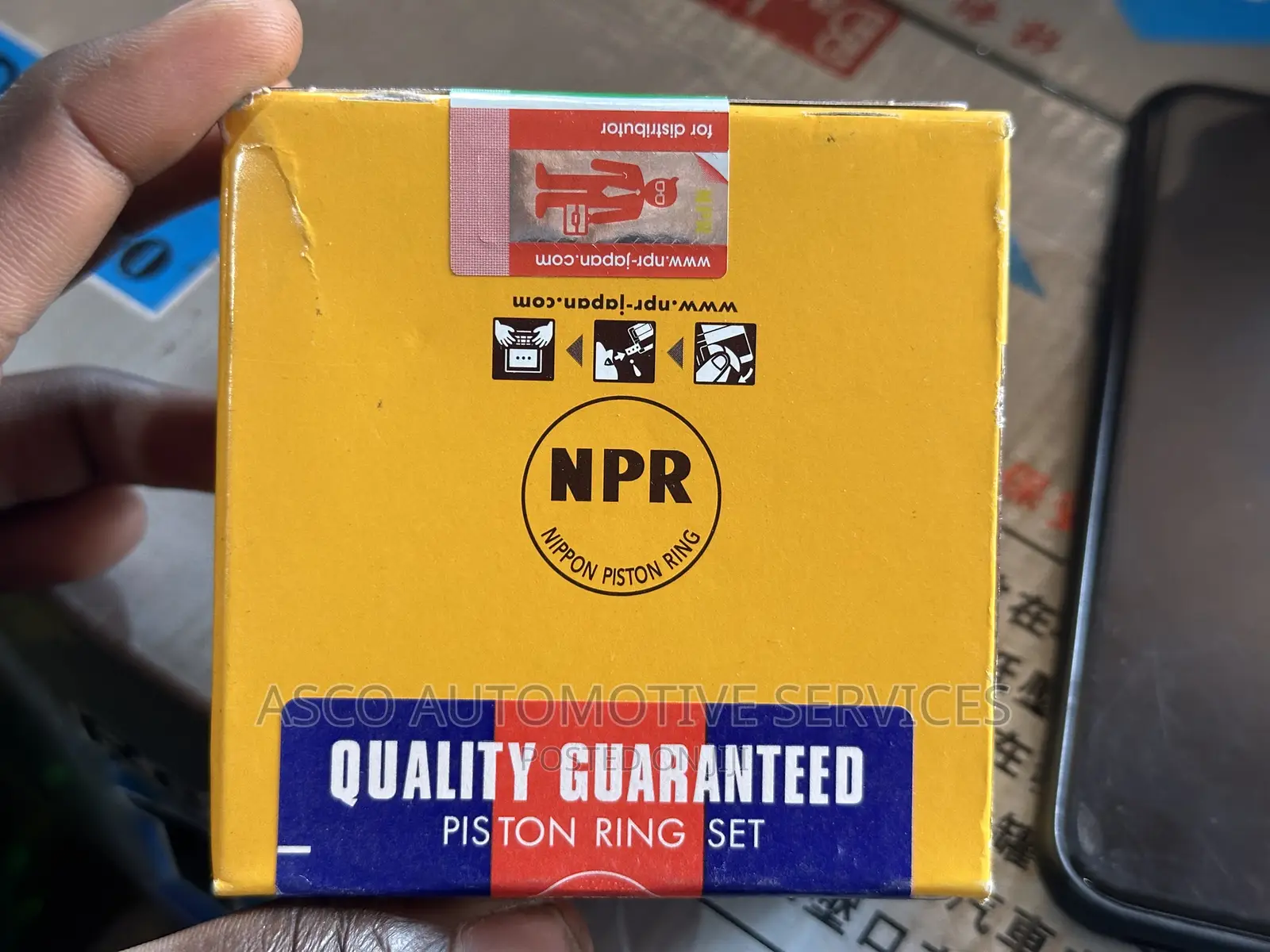 Piston Rings For Premio. 5A Engine Size STD. Genuine NPR