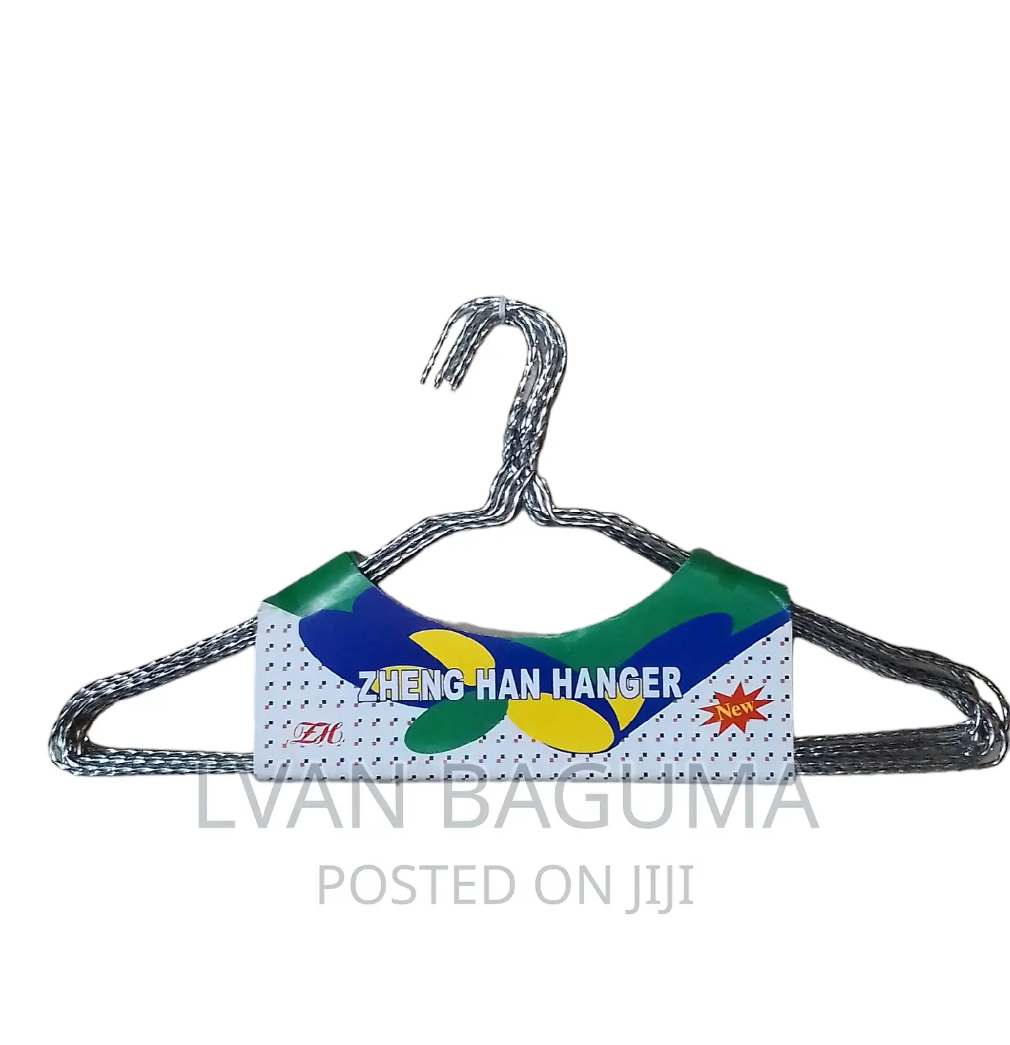 Twisted Metal Cloth Hangers - 10 Pcs. Strong