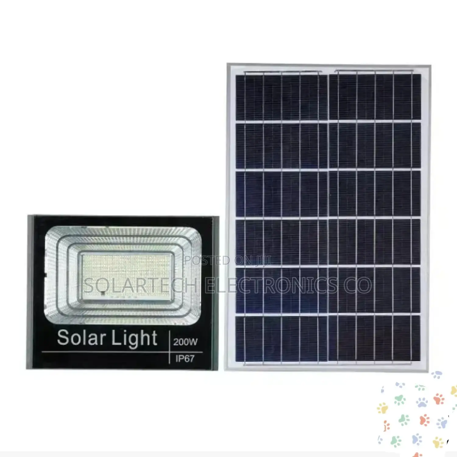 200w Solar Flood Lights