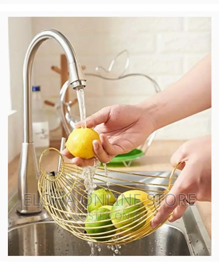 Swinging Vegetable Fruit Basket Storage Bin