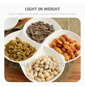 Serving Tray Divided Into Compartments