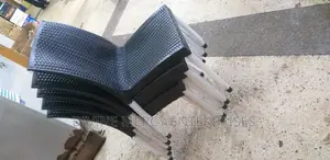 Armless Chair With Steel Legs