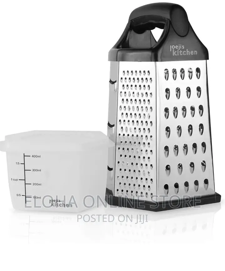 6 Sided Multipurpose Grater -Silver