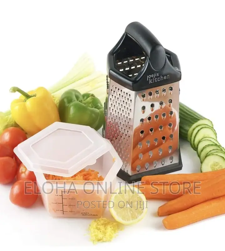 6 Sided Multipurpose Grater -Silver