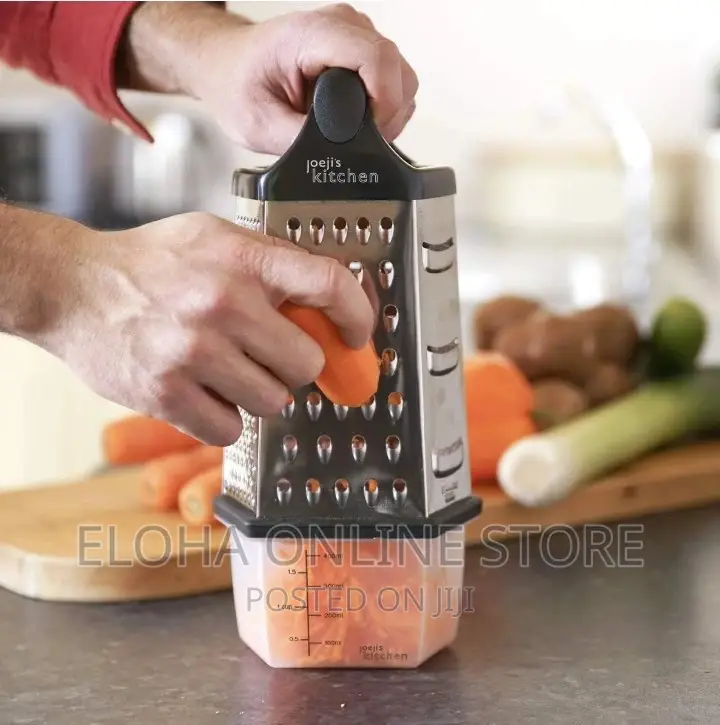 6 Sided Multipurpose Grater -Silver