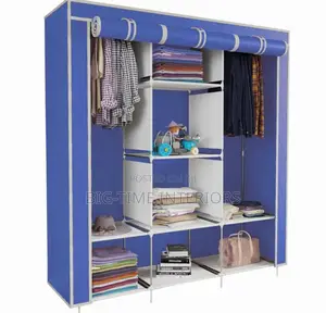 3 Column Wood and Clothe Closets