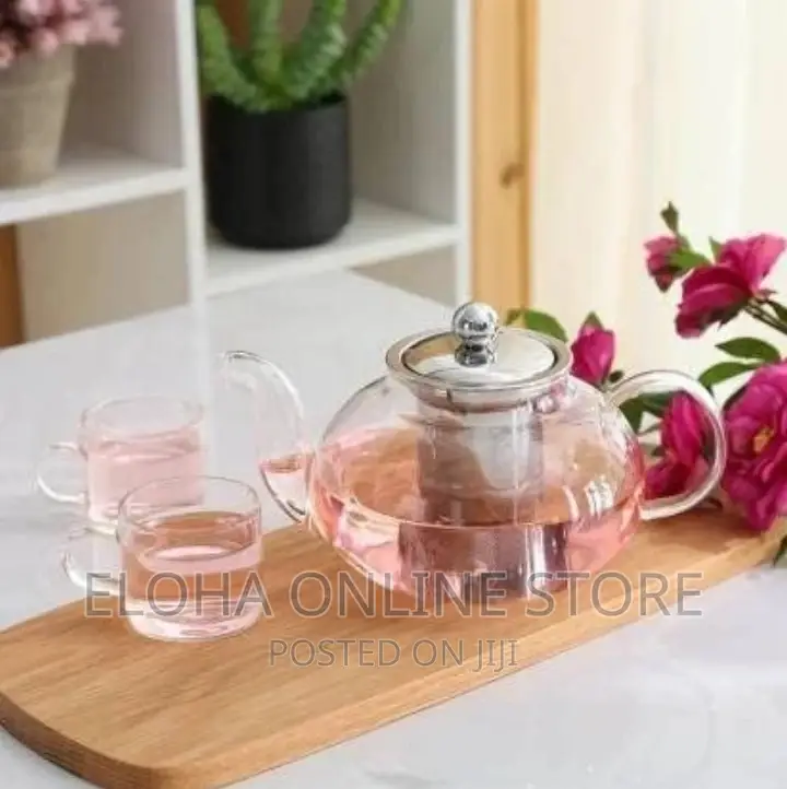 Clear Glass Tea Pot With Infuser