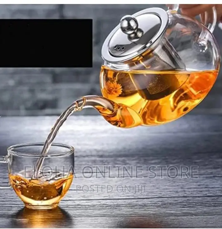 Clear Glass Tea Pot With Infuser