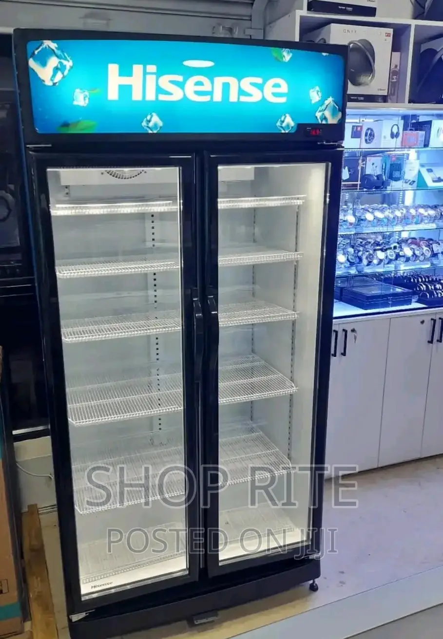 Hisense Display Refrigerator Double Door 8q0 Litres.