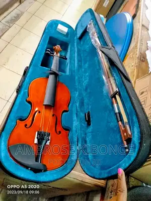 Classic Quality Solid Body 4/4 Acoustic Violin Full Package.