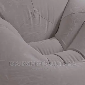 Intex Inflatable Contoured Gray Beanless Bag Lounge Chair