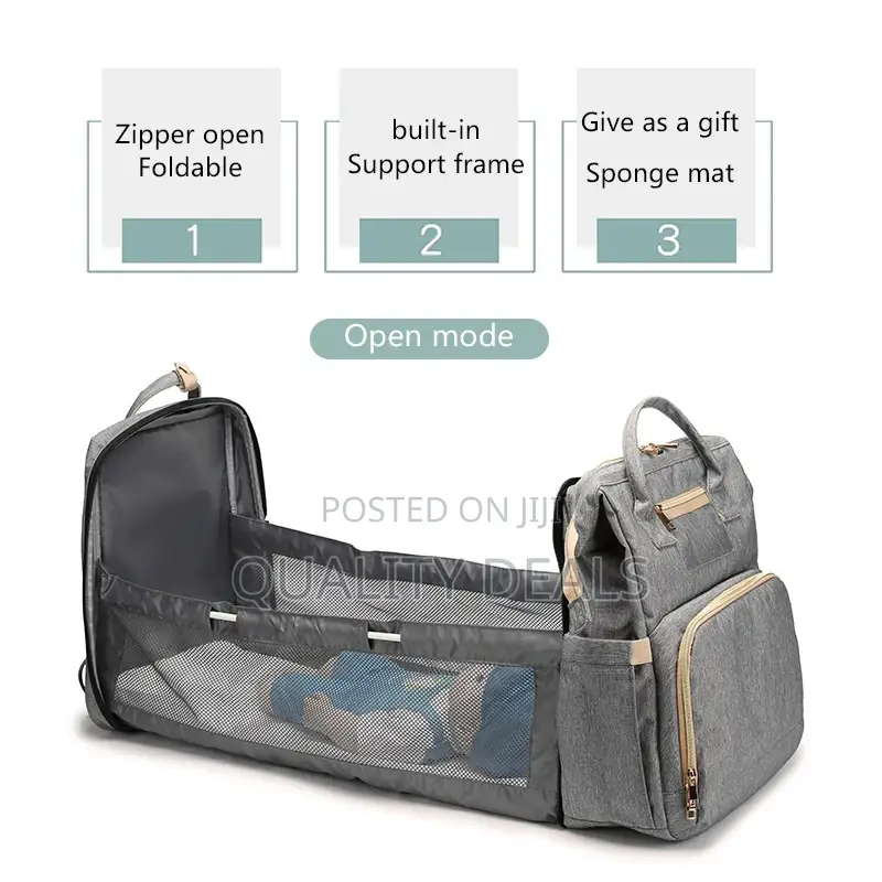 Baby Diaper, Bed and Bag