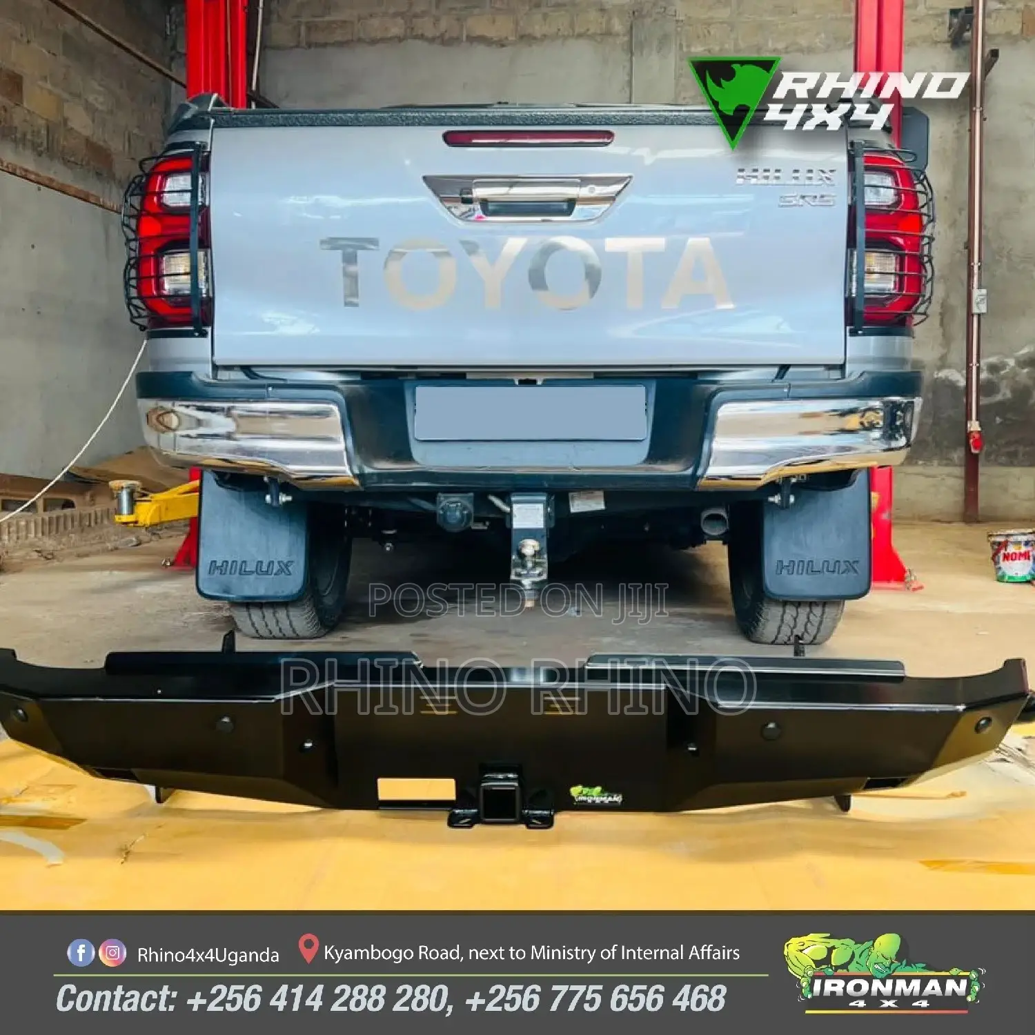 Toyota Hilux (2015+) Ironman Rear Protection Tow Bar