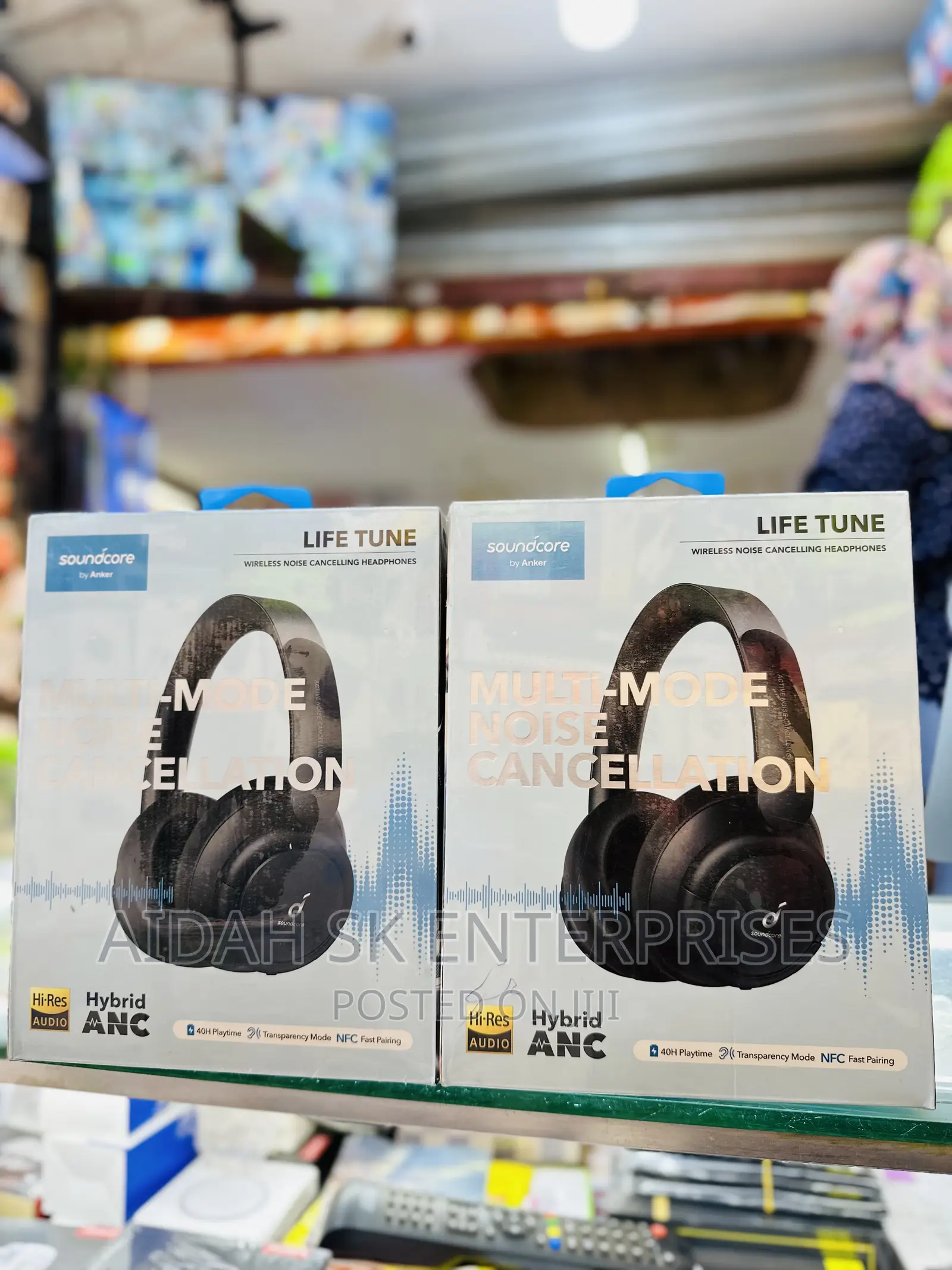 Anker Life Tune Noise Canceling Bluetooth Headphones