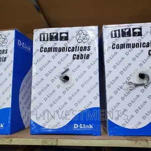 Photo - Cat 6 Communication Network Cable.
