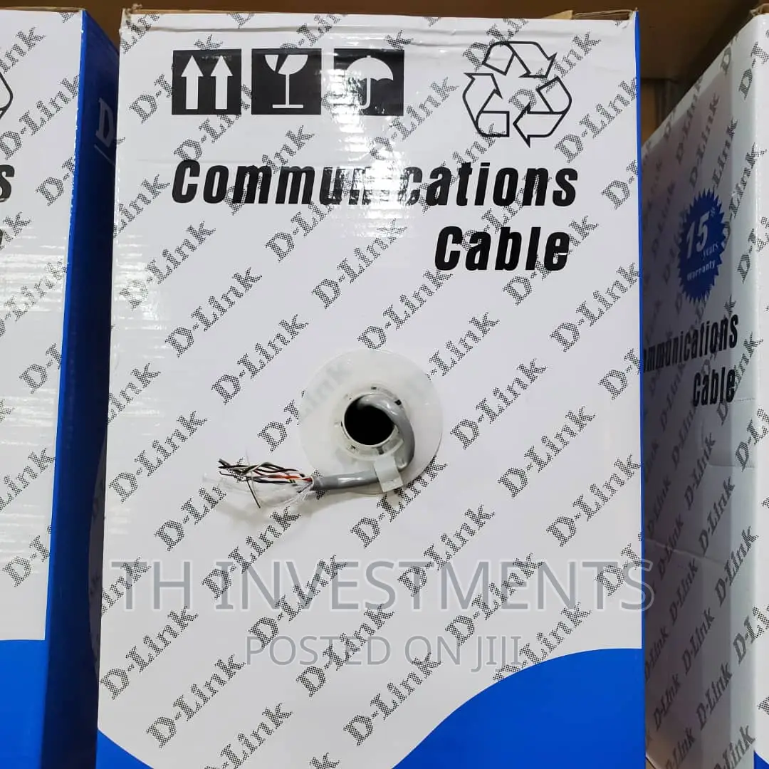 Cat 6 Communication Network Cable.