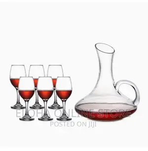 Wine Decanter With Glasses