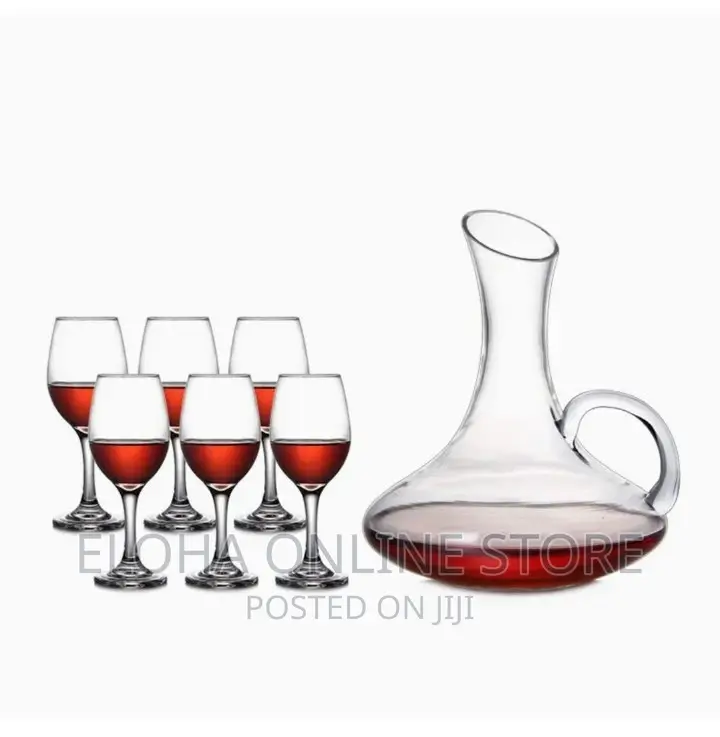 Wine Decanter With Glasses