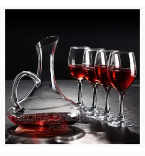Wine Decanter With Glasses