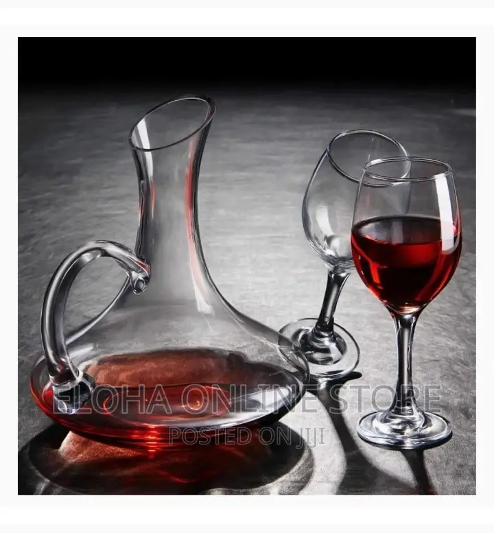 Wine Decanter With Glasses